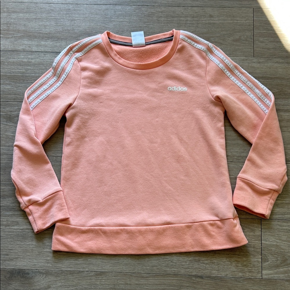 Adidas Peach Coral Sweatshirt